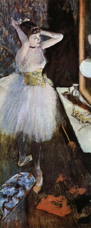 Edgar Degas The actress in the tiring room Spain oil painting art